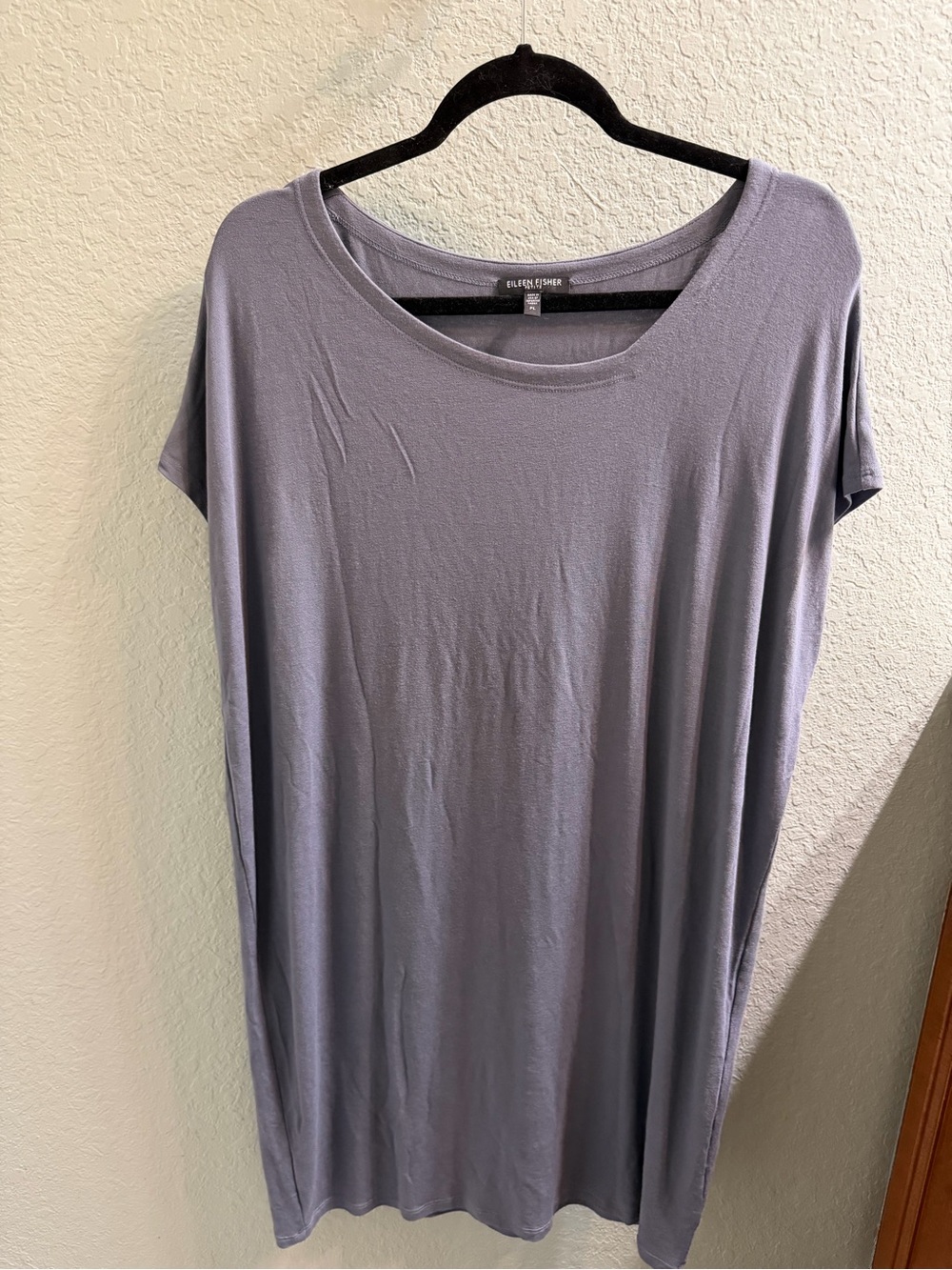 Eileen Fisher Relaxed Scoop-Neck dress